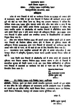 प्रदेश में एक बार फिर टले निकाय चुनाव, 25 अक्टूबर तक निपटने की संभावना