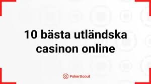 Utländska Spelsidor En Guide till internationella online casinon