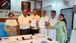 कांग्रेस प्रतिनिधिमंडल ने की मुख्य निर्वाचन अधिकारी से भेंट